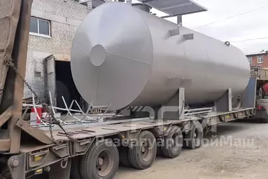 Изготовление и отгрузка резервуара горизонтального стального РГС-40 м3